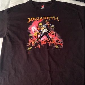 Hanes Shirts - Megadeth 💀Tee 🤘😝 Hanes Shirts - Megadeth 💀Tee 🤘😝